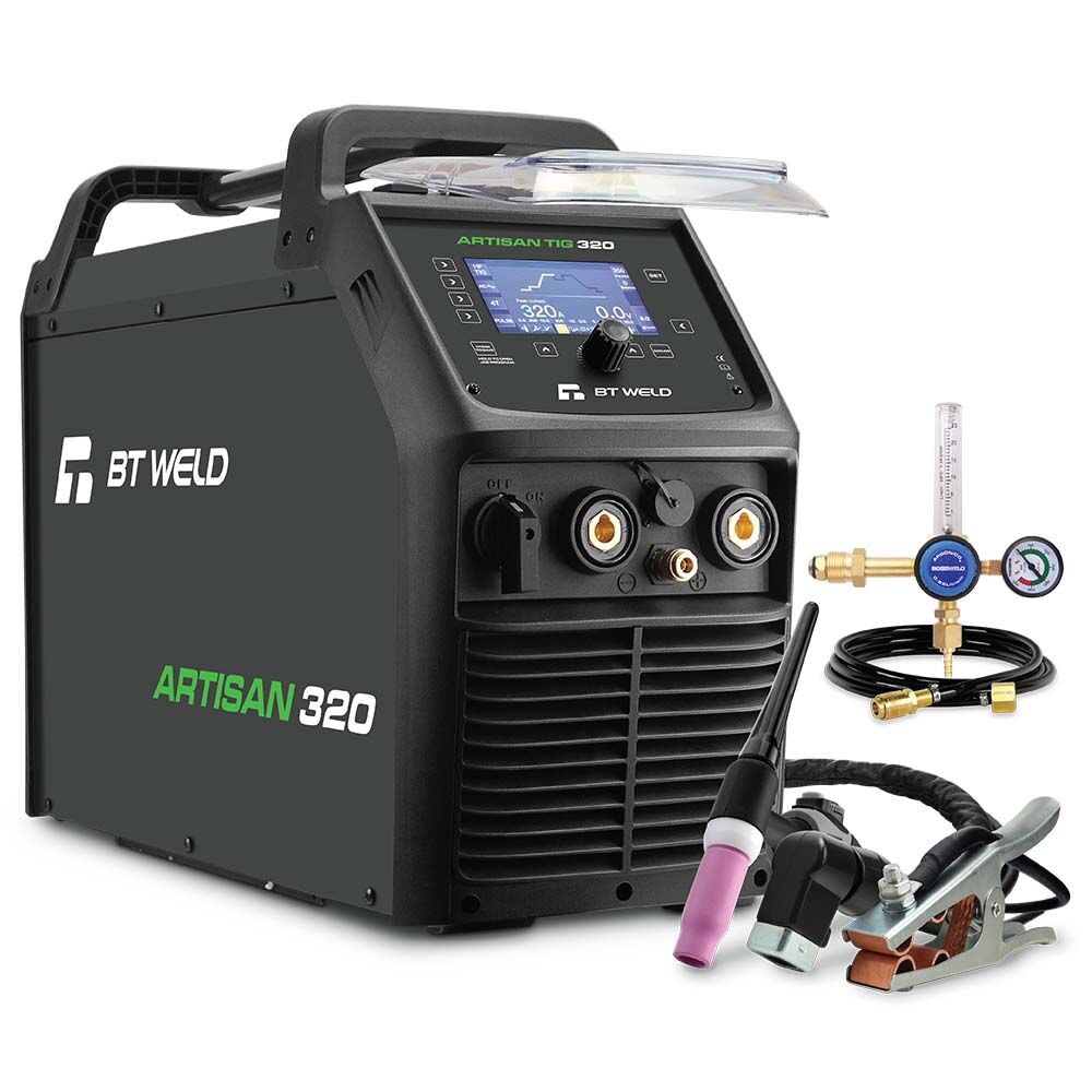 BT Weld ARTISAN 320 AC/DC TIG/MMA Inverter Welder 415V | 320A | Industrial TIG | 652320