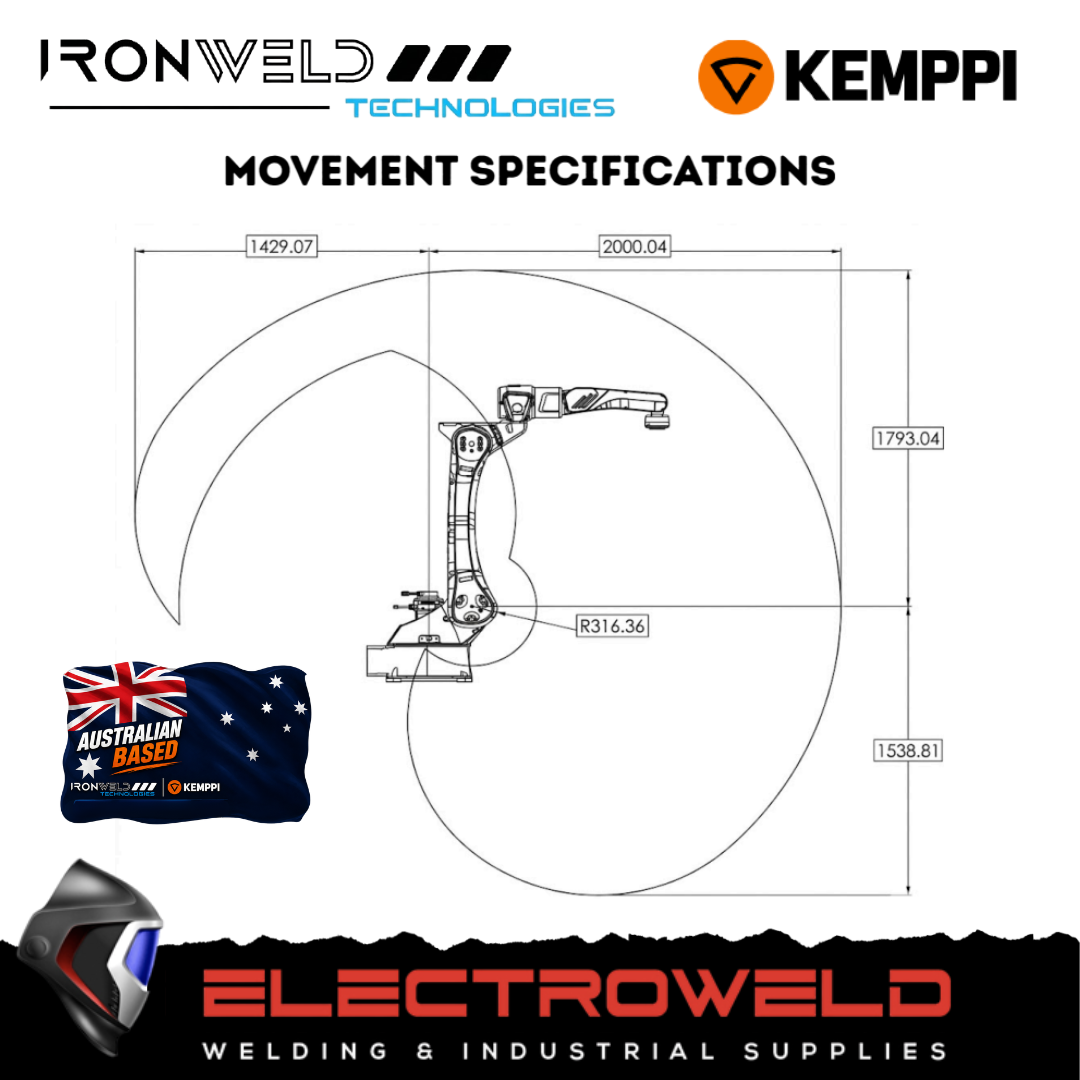 Ironweld Kemppi 2m 5 Axis Robot Welder | Electroweld — image 4