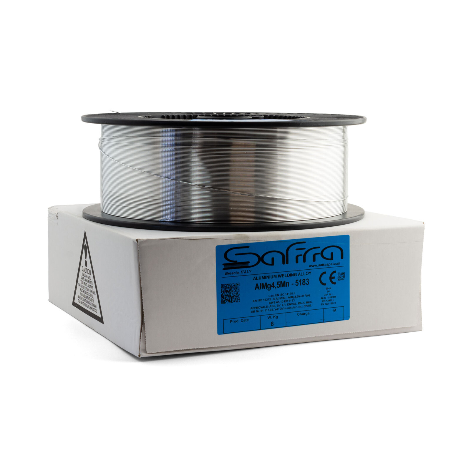 Safra Premium 5183 Aluminium MIG Wire 1.2mm | 6kg Spool | 200219S
