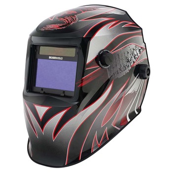 BossSafe Siren Trade Electronic Auto-Darkening Welding Helmet | 700145