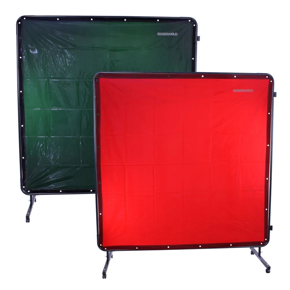 Bossweld 1.74m x 1.74m Welding Curtain Green | 700721