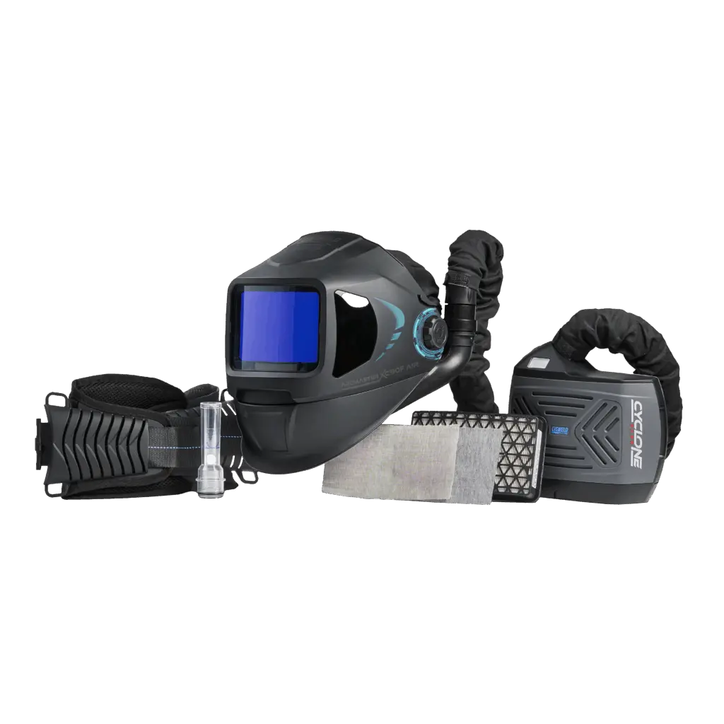 Cigweld Arcmaster XC90F with Cyclone PAPR Trade Kit | Electroweld
