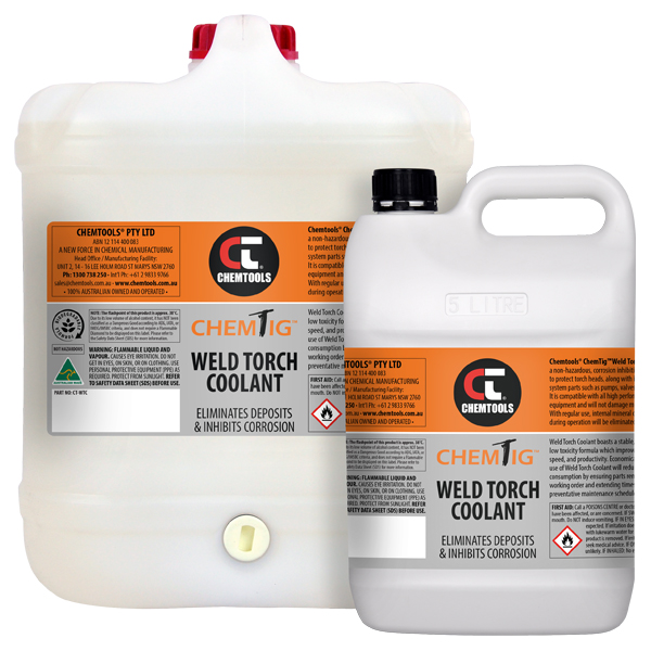 Chemtools ChemTig Weld Torch Coolant 20L CT-WTC-20L | TIG, MIG & Laser Welder Cooling Fluid