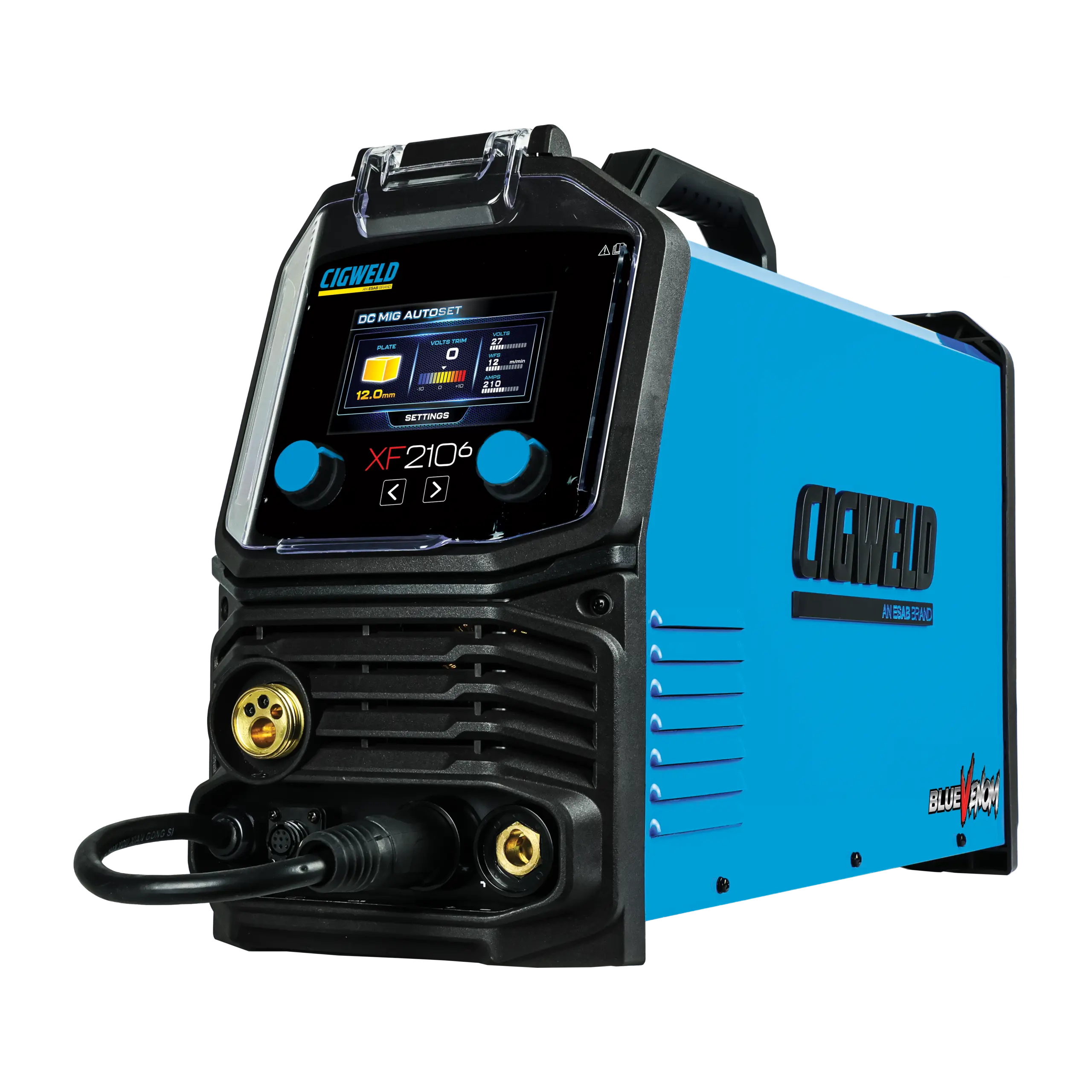 Cigweld BlueVenom XF210-6 Multiprocess Pulse Mig/Tig/Stick Welder W1400210 — image 2