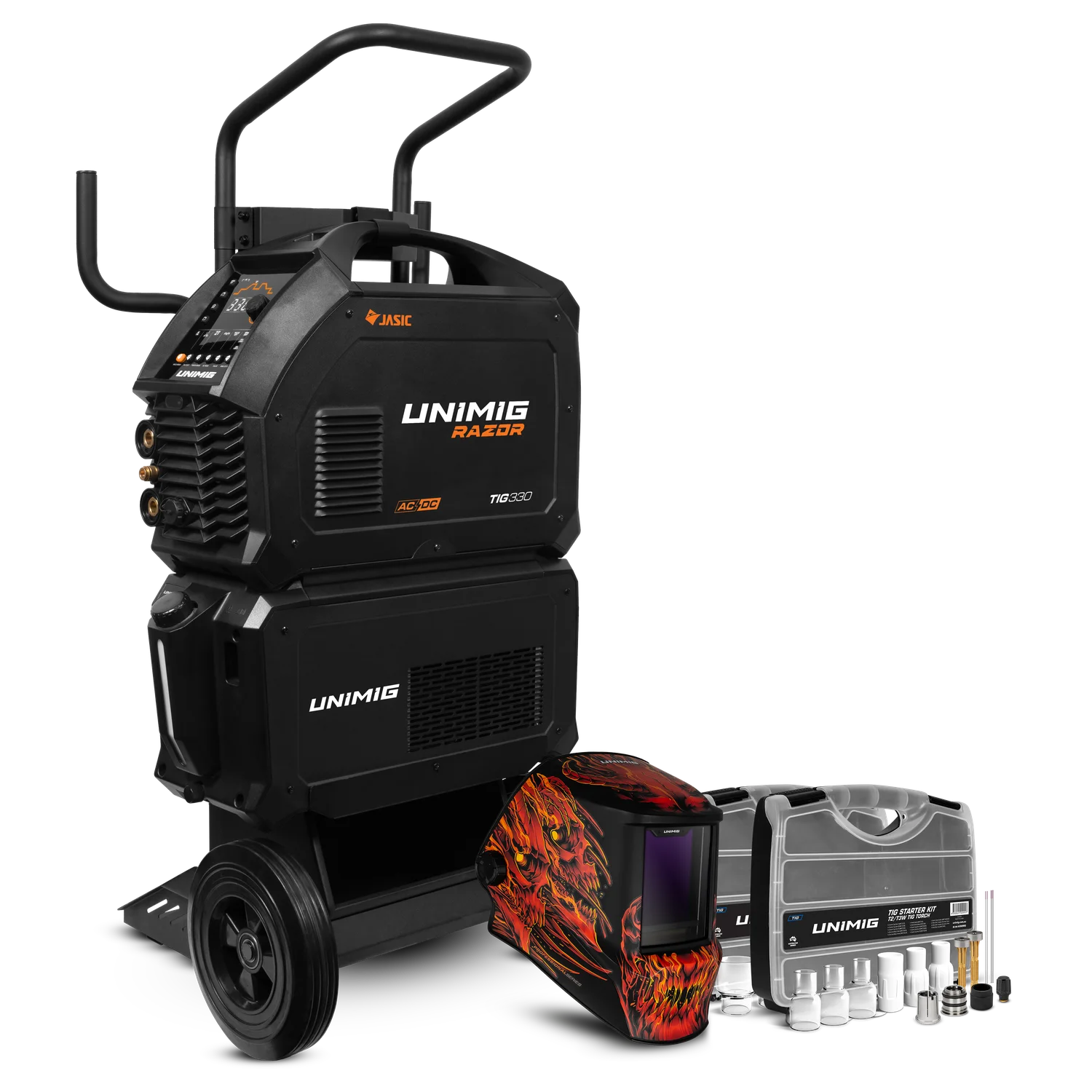 UNIMIG PK11123 Razor TIG 330 AC/DC Water-Cooled Combo Kit