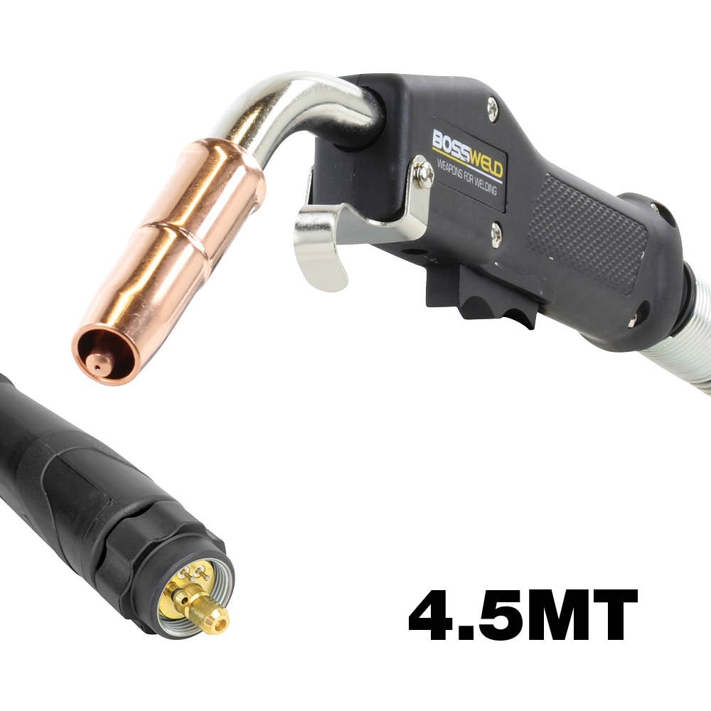 Bossweld Tweco Style MIG Torch TW4 10ft 3.0m Euro Connection | 91.430TWE