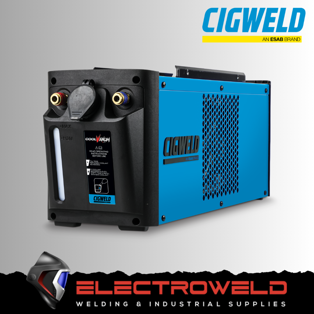 CIGWELD CoolVenom 7L Welder Water Cooler - Torch Cooling Unit for BlueVenom XF250 6-in-1 SiC & Water-Cooled MIG/TIG Welding