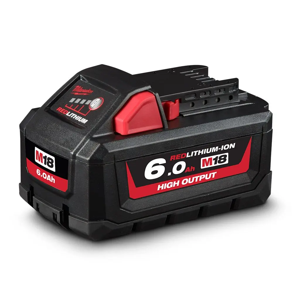 MILWAUKEE 18V 6.0Ah REDLITHIUM™ High Output™ Battery M18HB6