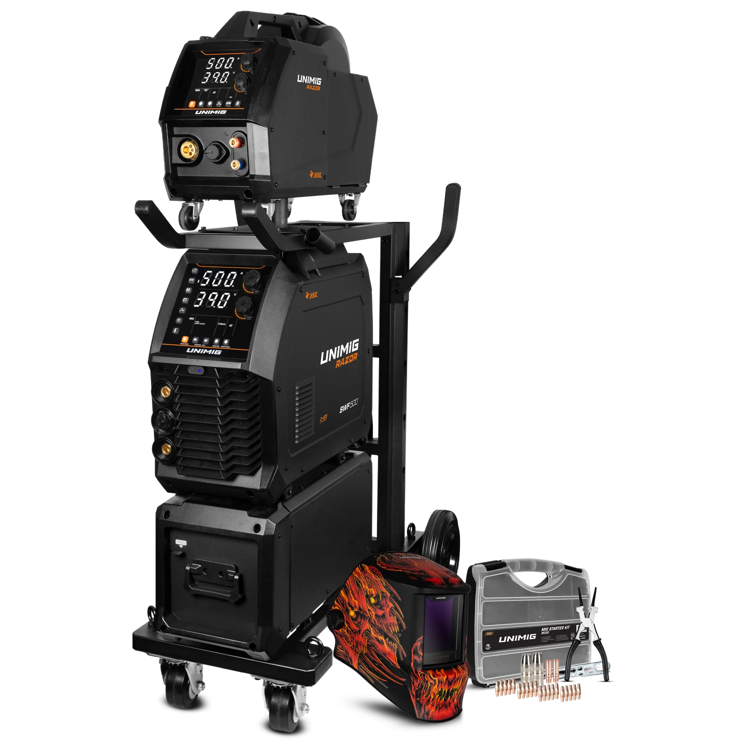 UNIMIG Razor SWF 500 Air-Cooled Combo Kit Mig/Tig/Stick Welder PK11126 — image 1