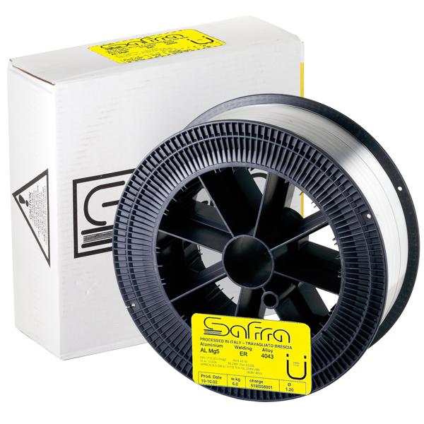 Safra Premium 4043 Aluminium MIG Wire 1.2mm | 6kg Spool | 200237S
