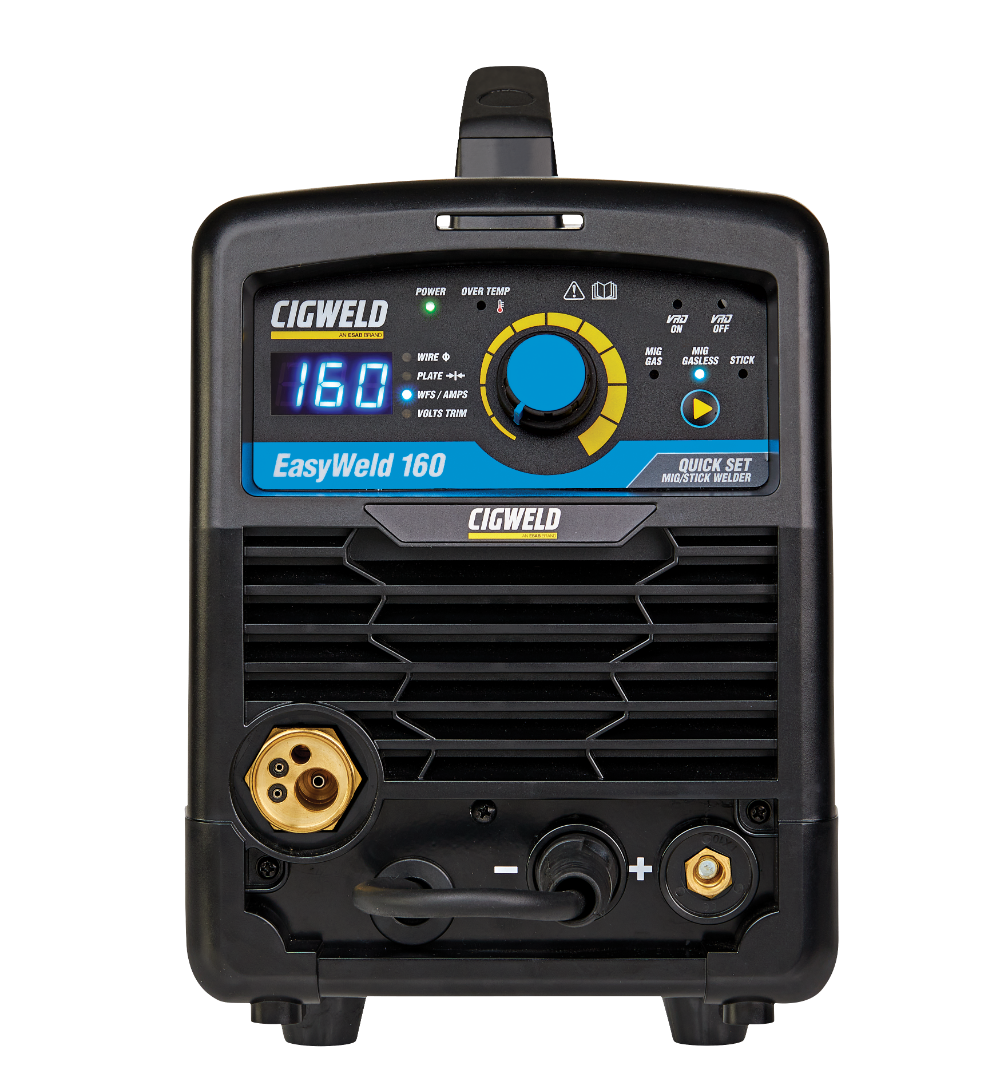 Cigweld EASYWELD MIG 160 - Stick, MIG Gas & Gasless w/ Plate — image 3