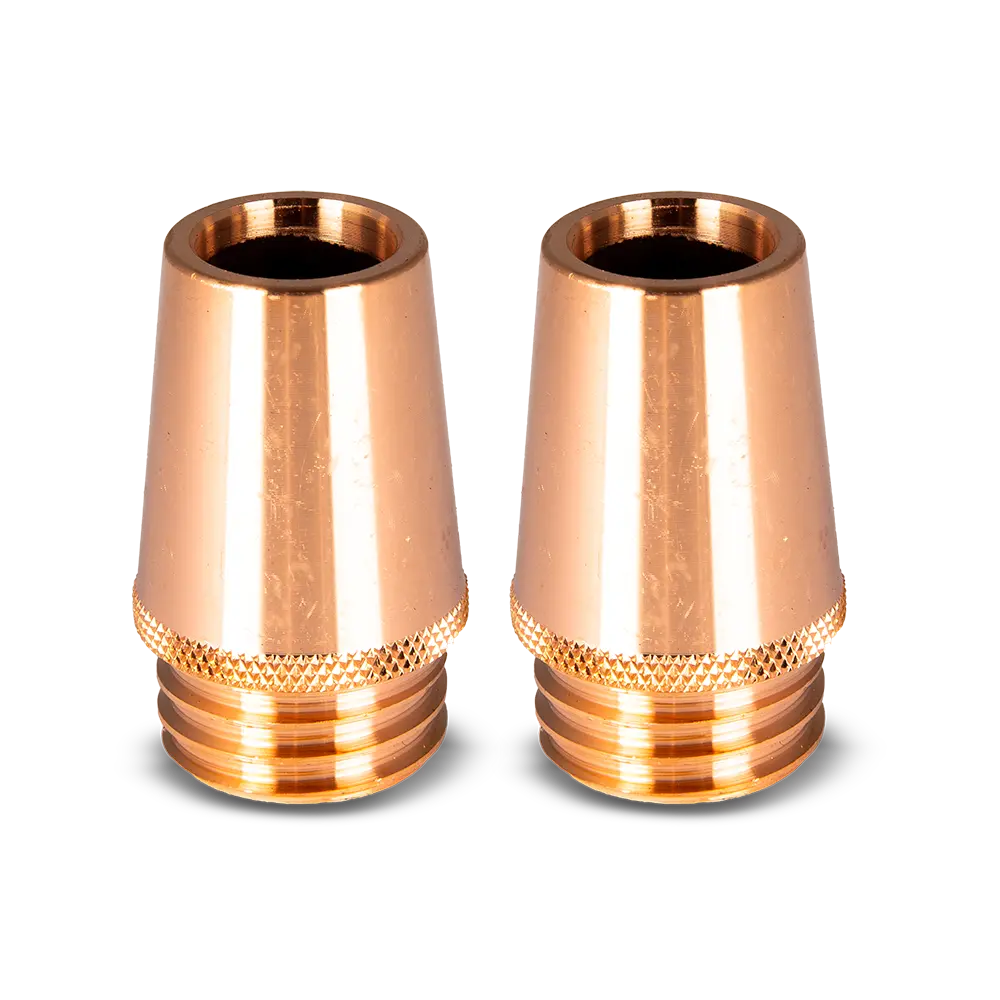 UNIMIG Gas Nozzle Fixed Tweco Style Suit TWC2/4 2-Pack