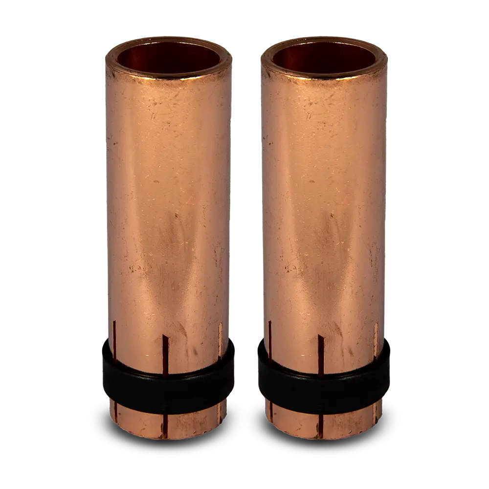UNIMIG Cylindrical Gas Nozzle Suits SB38 - 2 Pack PGN38CYL