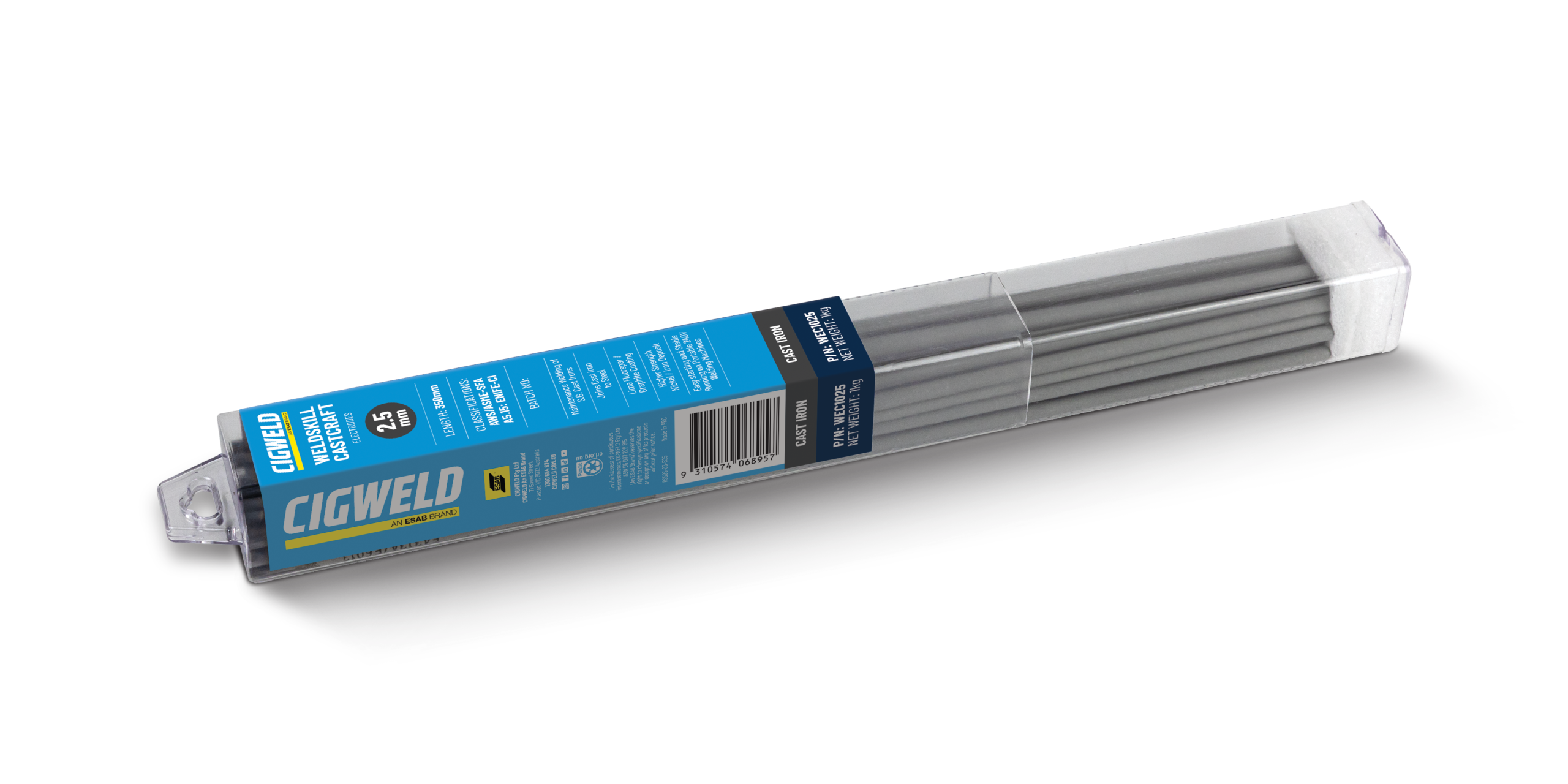 Cigweld Weldskill CAST2STEEL (ENiFe-CI) - Electrodes - 3.2mm,
