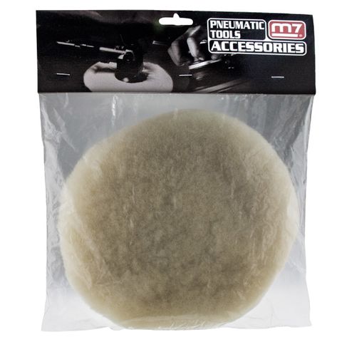M7 LAMBSWOOL BONNET, TIE ON STYLE, 178MM TO SUIT QP-327 POLISHER