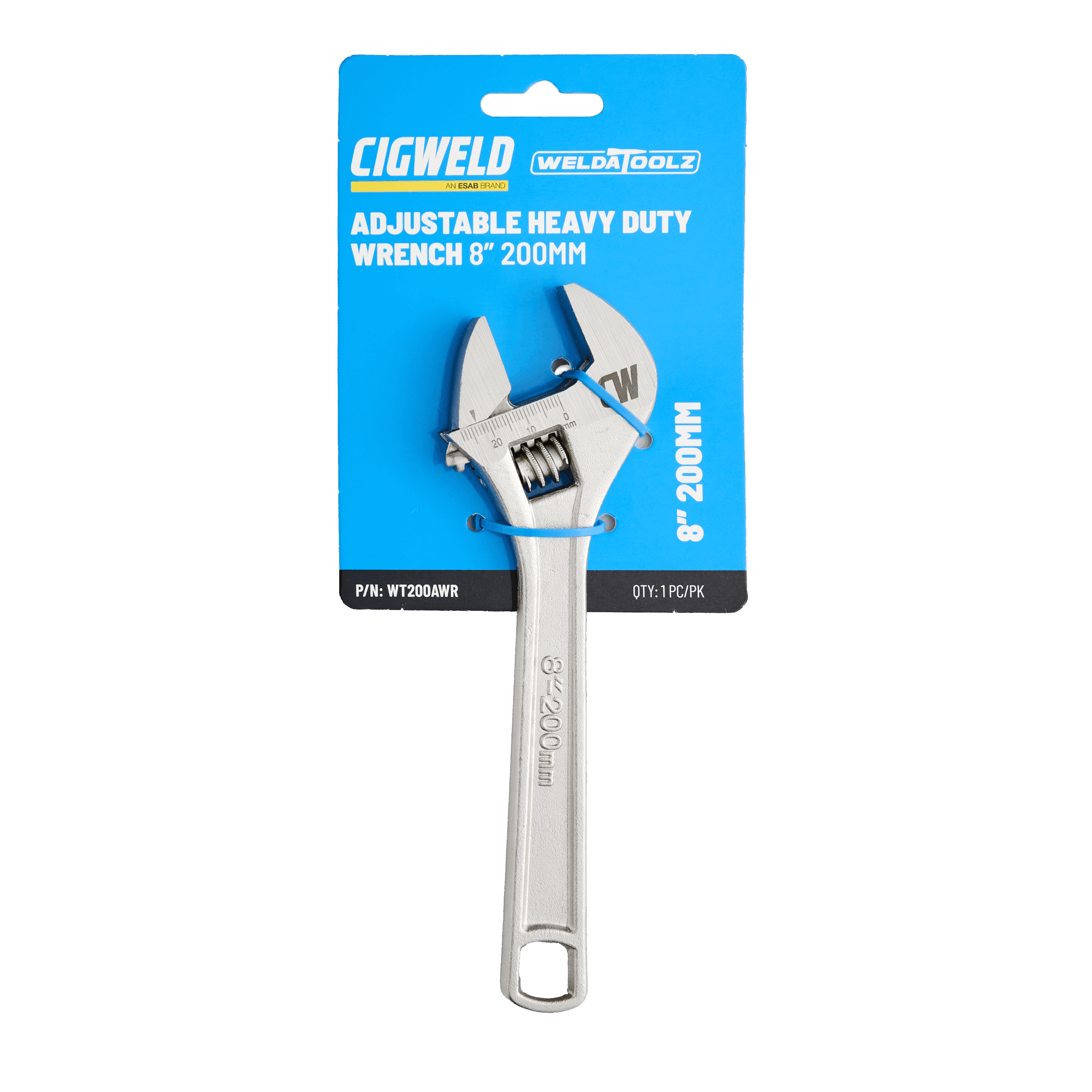 Cigweld Heavy Duty Adjustable Wrenches - 200mm (8 inch) — image 6