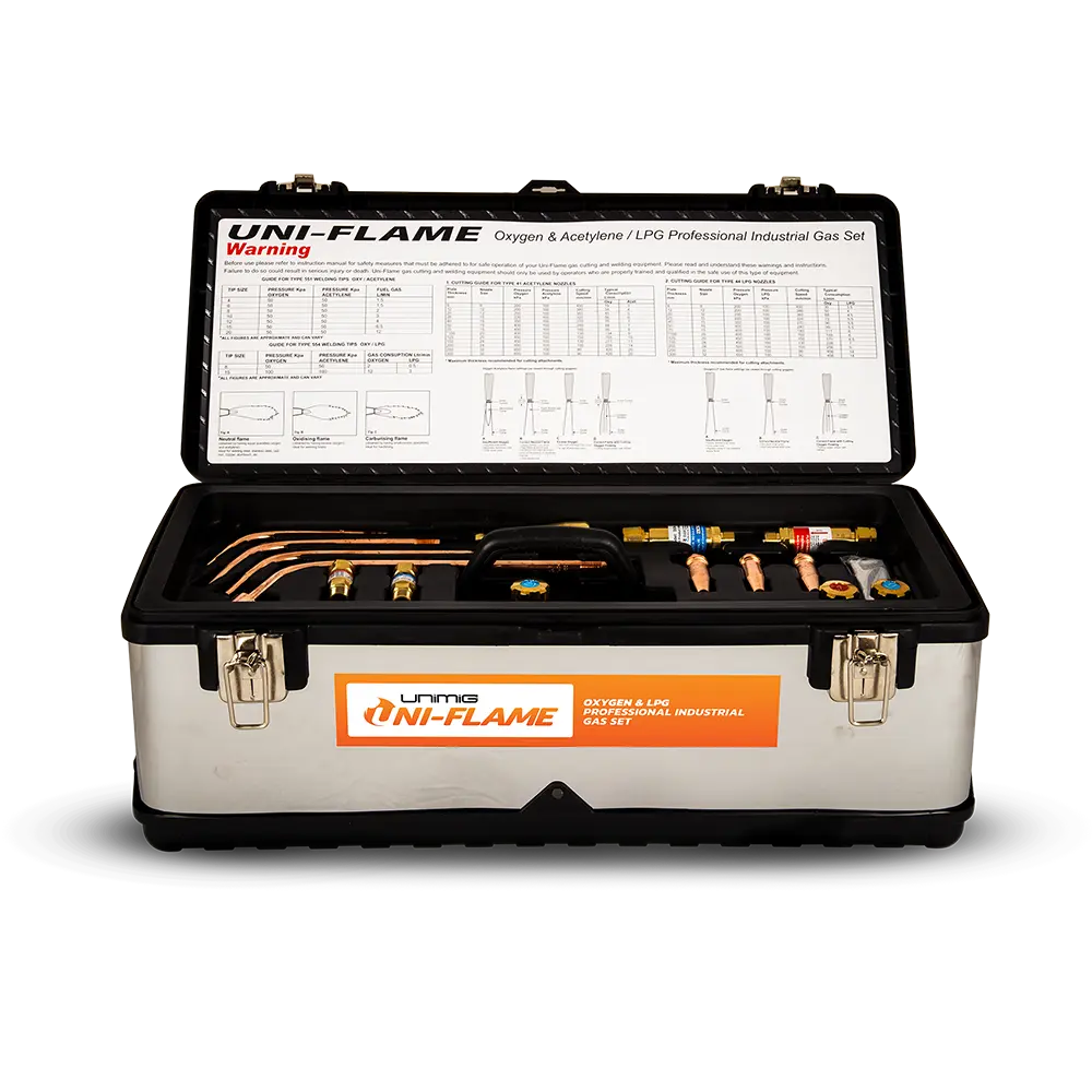 UNIMIG Oxygen & LPG Gas Kit KKOXY2 | Electroweld
