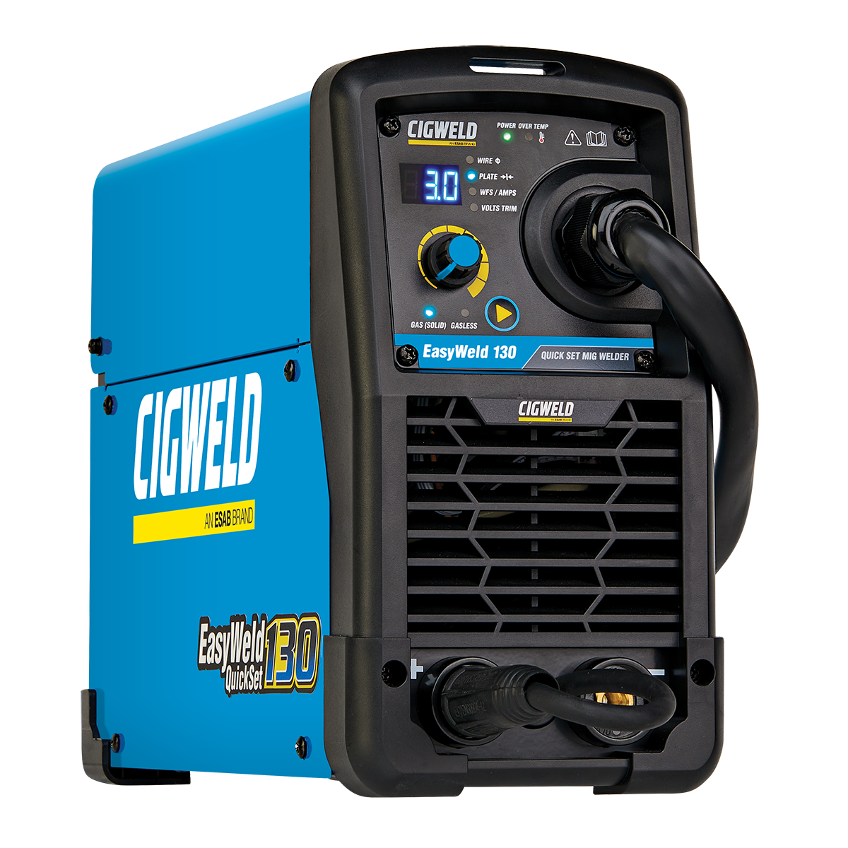 Cigweld EASYWELD MIG 130 - MIG Gas & Gasless w/ Plate — image 6