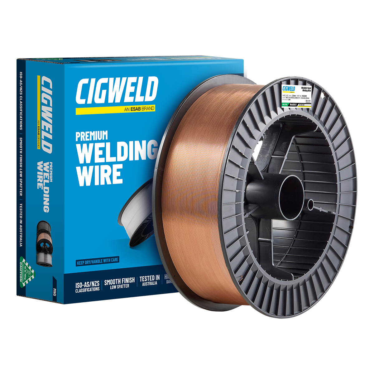 Cigweld Weldskill Solid Wire (ER70S-6) - Mig Wire - 0.9mm,