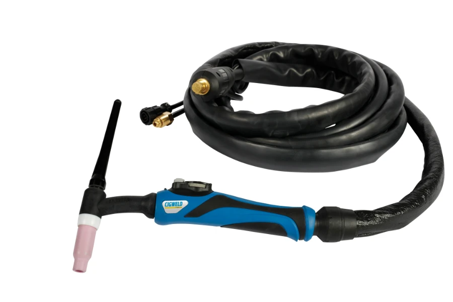 Cigweld TIG Torch 26F w/ Flex Head - Remote Control - Trigger