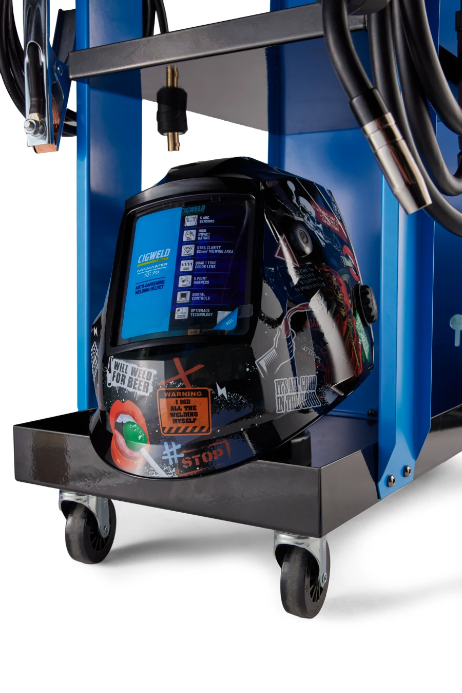 Cigweld Small Arc Welder Trolley W4011502 | Electroweld — image 20