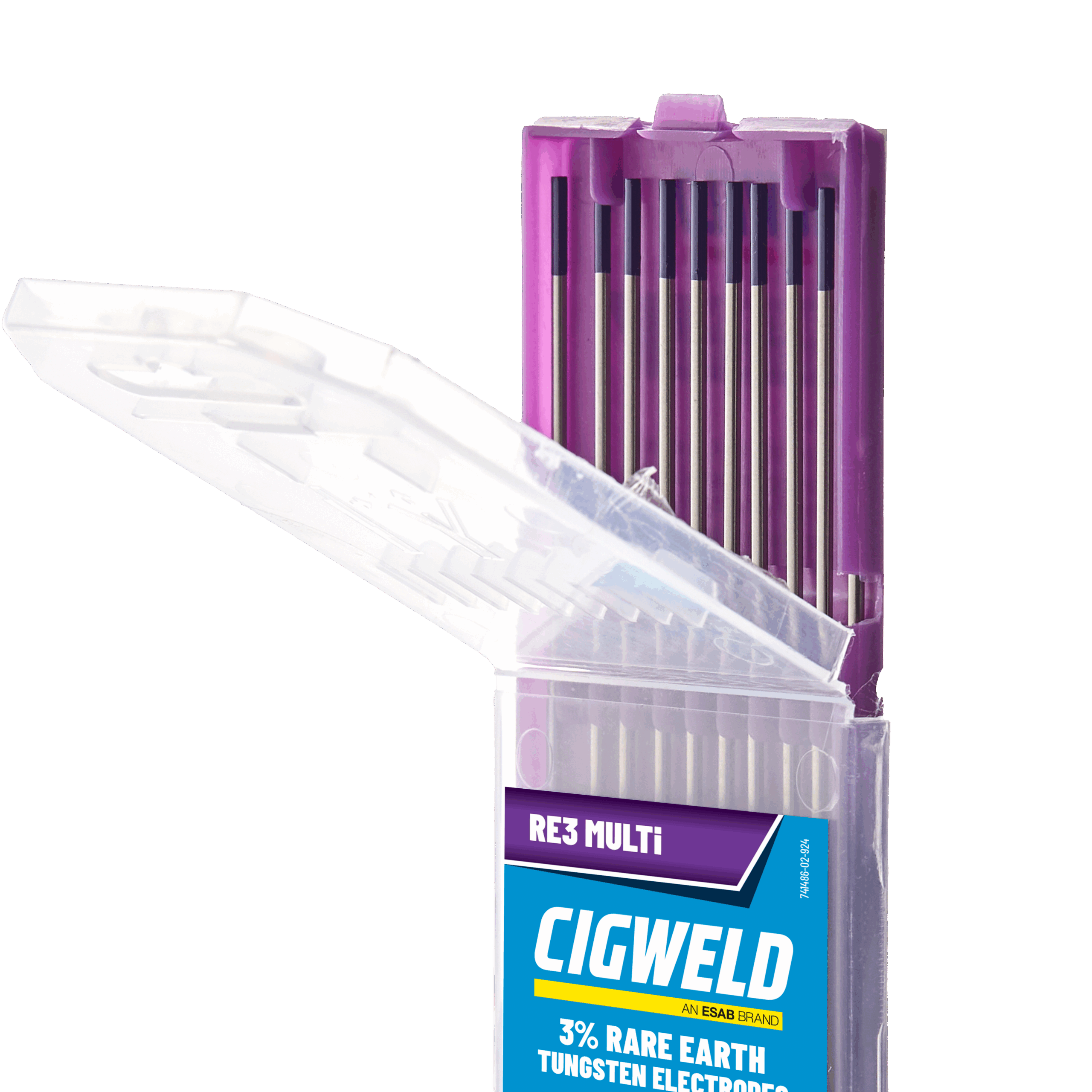 Cigweld 3% Rare Earth Tungsten - 2/10 Pack TUN24RE3 | Electroweld — image 6