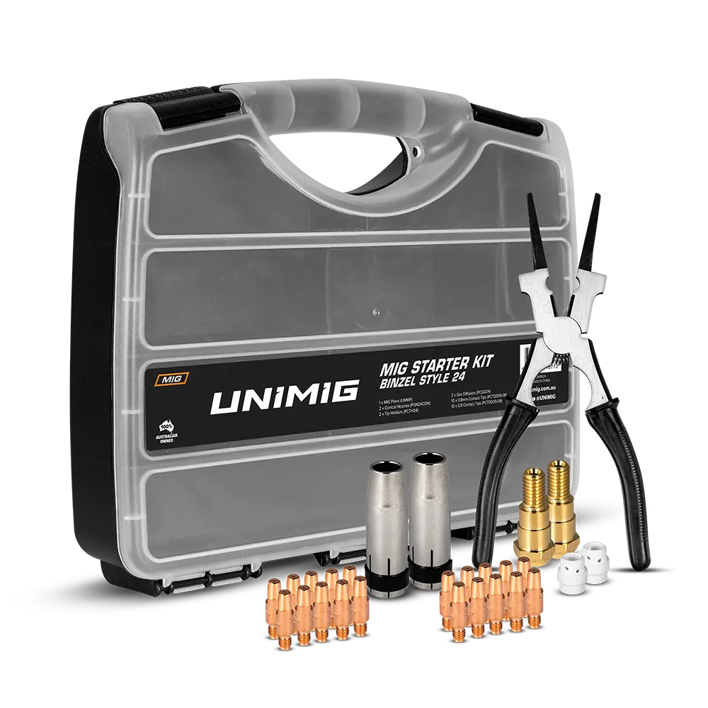 UNIMIG M24 Consumable Starter Kit Binzel Style UMSK24