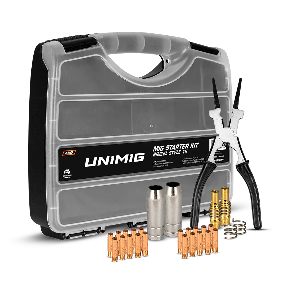 UNIMIG M15 Consumable Starter Kit Binzel Style UMSK15