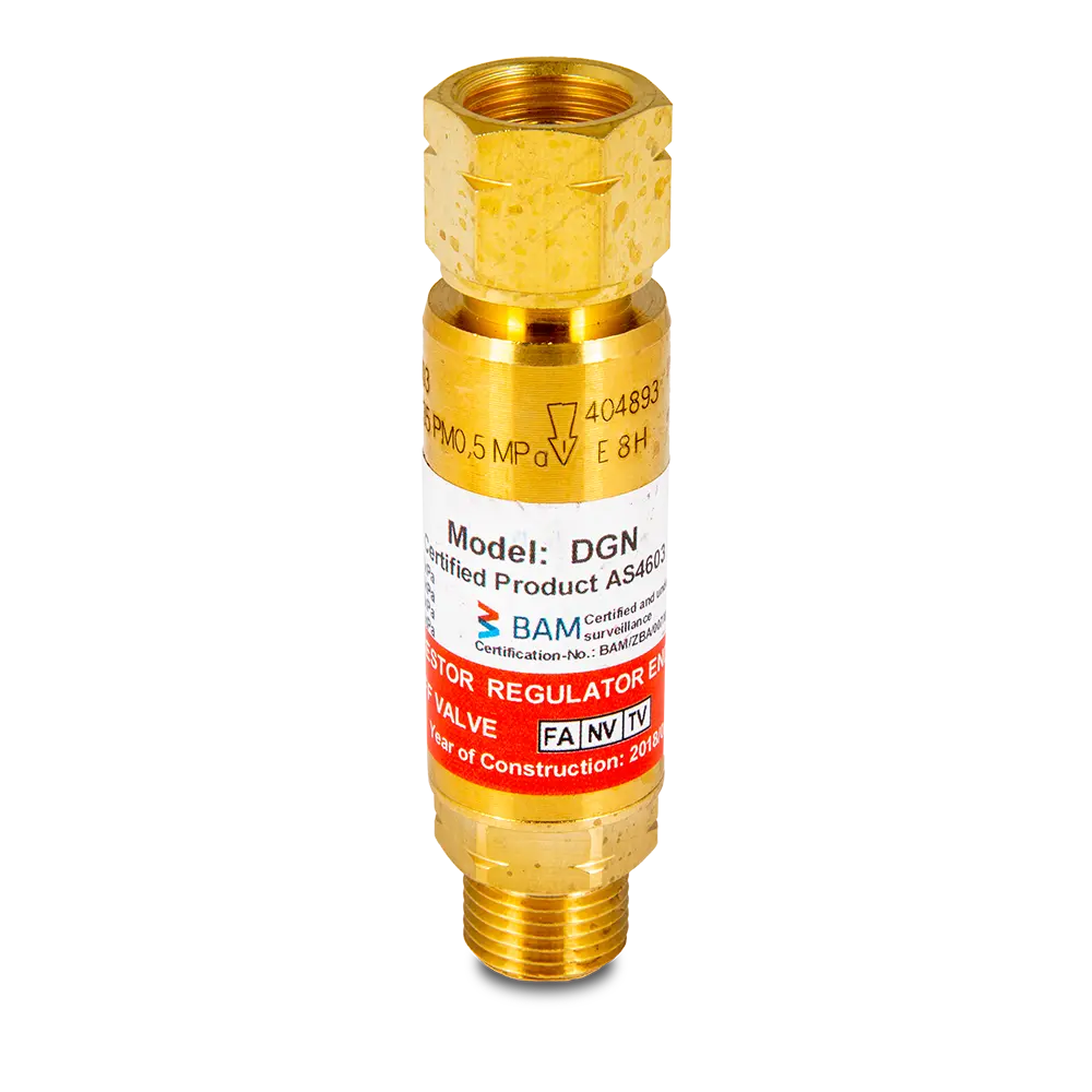 UNIMIG Flashback Arrestor Acetylene Regulator Mount UFFAR