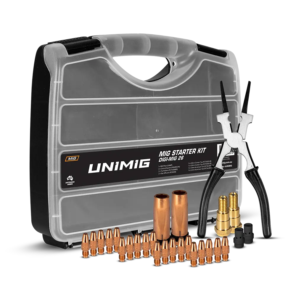 UNIMIG DM26 Consumable Starter Kit Binzel Style UMSK26