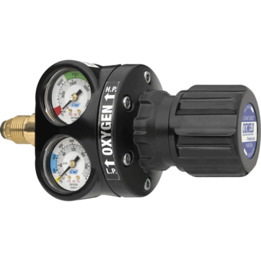 Cigweld COMET EDGE ESS4 Oxygen Regulator Side Inlet With