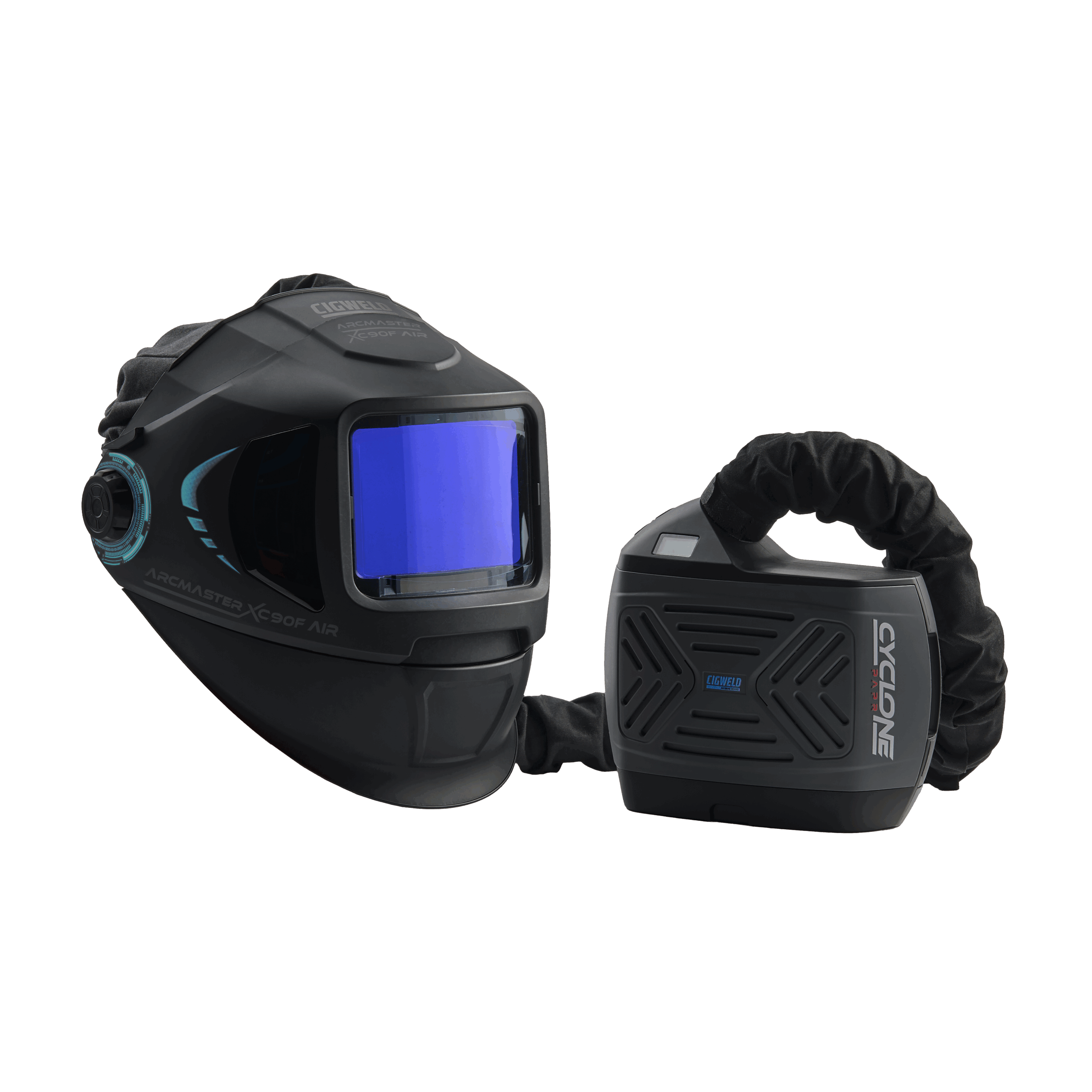 Cigweld Arcmaster XC90F with Cyclone PAPR Trade Kit | Electroweld — image 4