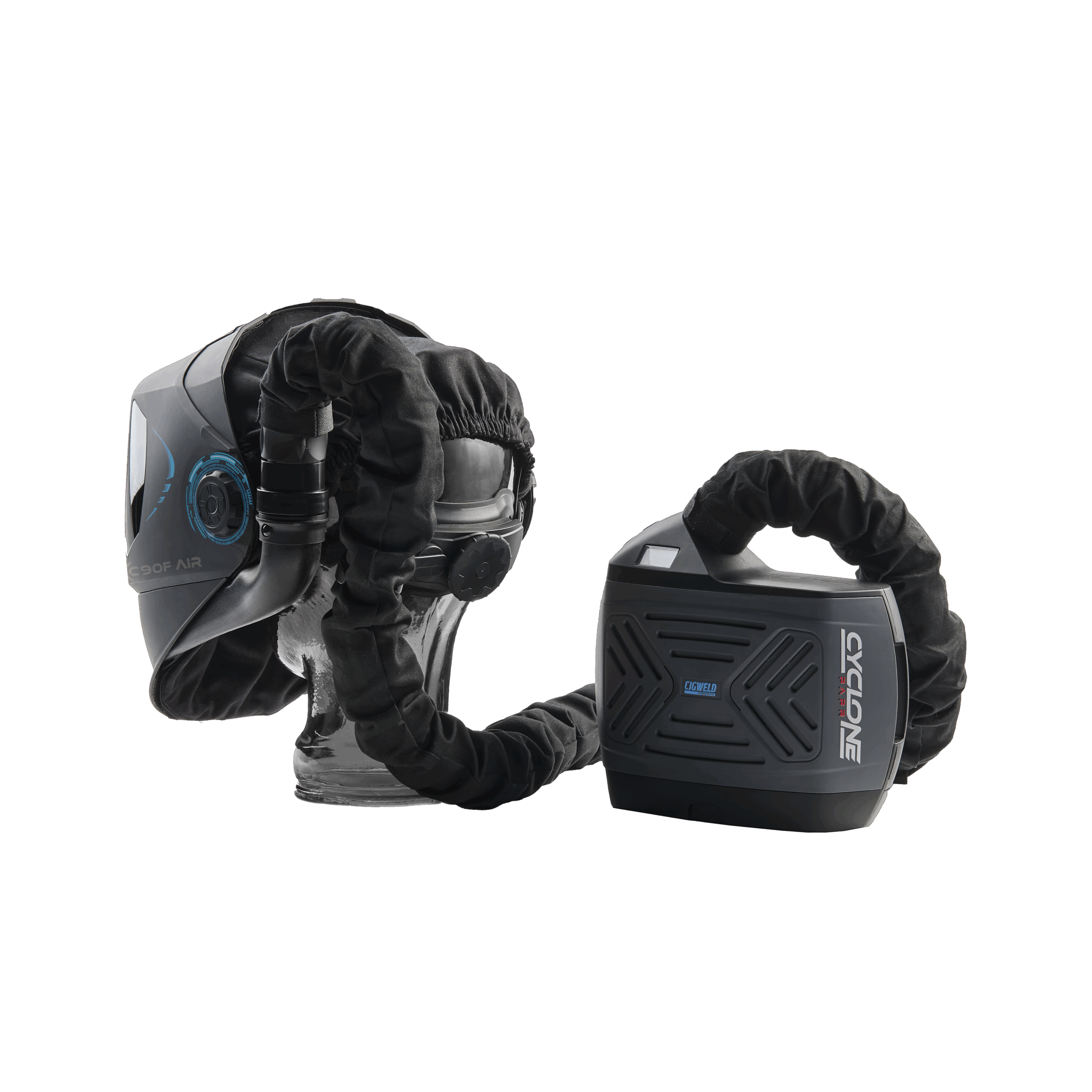 Cigweld Arcmaster XC90F with Cyclone PAPR Trade Kit | Electroweld — image 12