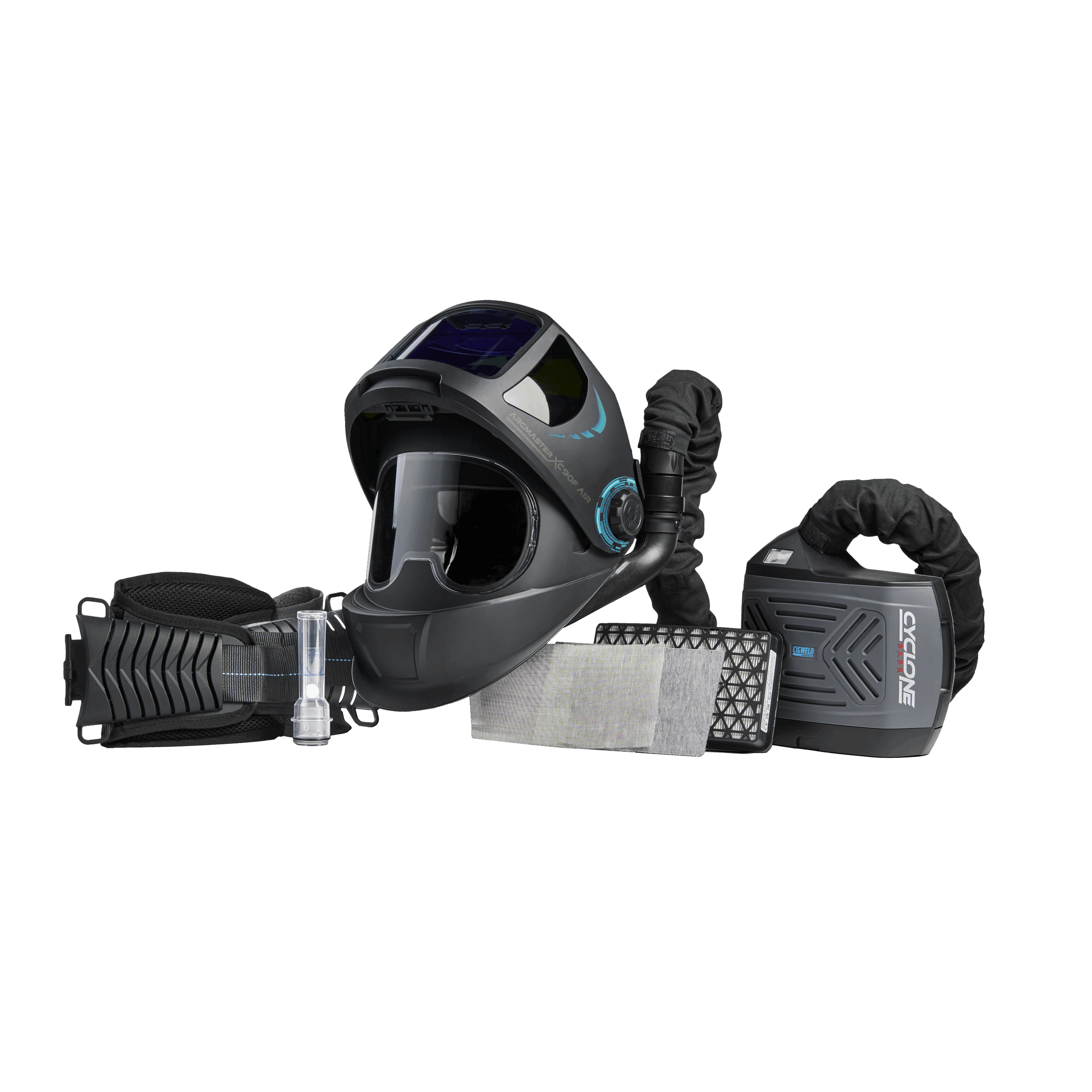 Cigweld Arcmaster XC90F with Cyclone PAPR Trade Kit | Electroweld — image 13