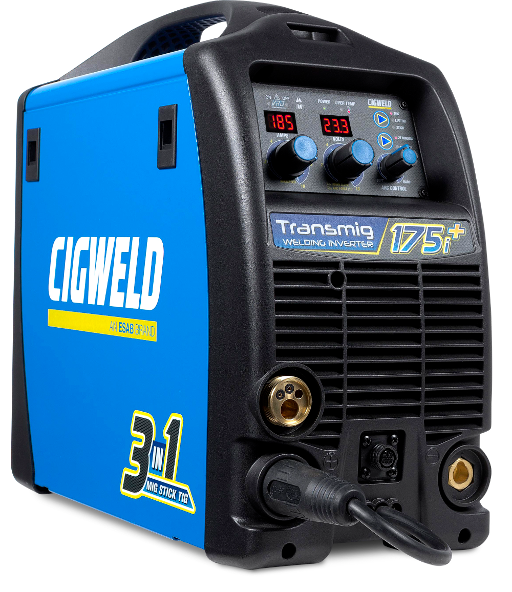 Cigweld TransMIG 175i+ - Multiprocess Welding Inverter - 240V — image 4
