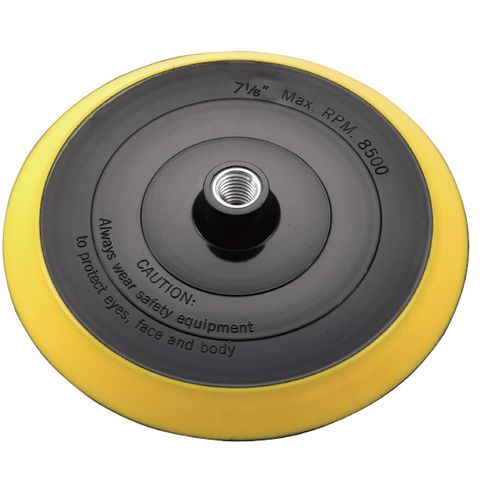 M7 FOAM BACKING PAD M14, VELCRO, 178MM TO SUIT QP-307 SANDER