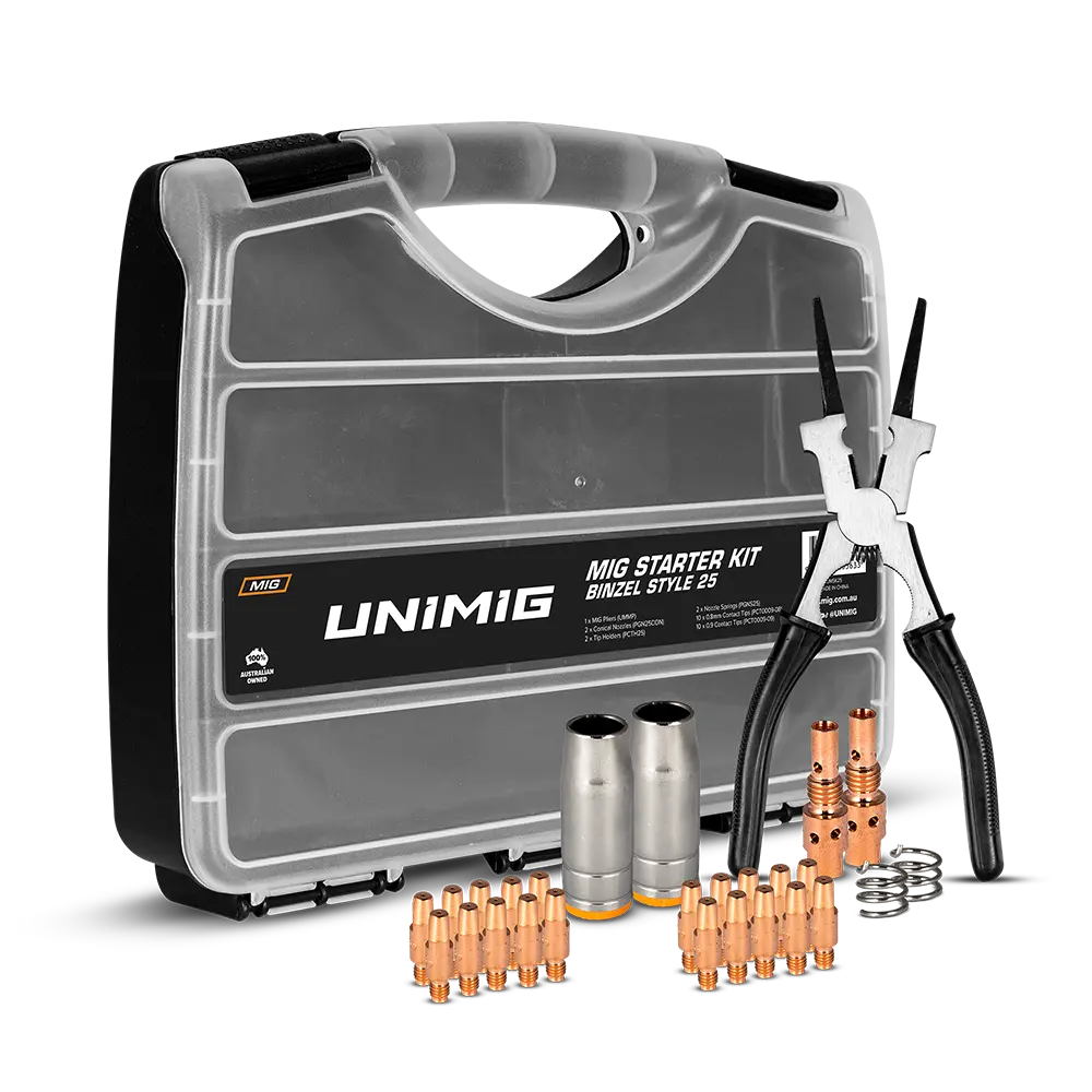 UNIMIG M25 Consumable Starter Kit Binzel Style UMSK25