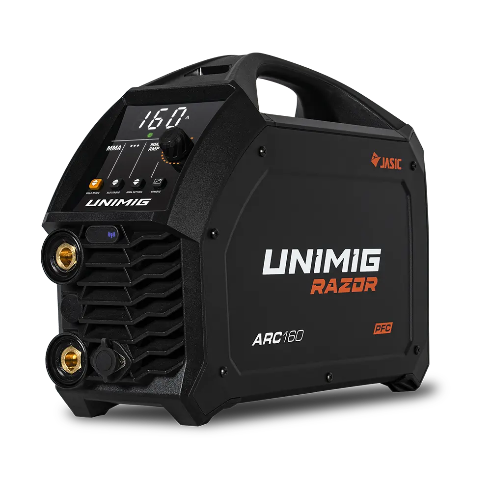 UNIMIG Razor Arc 160 PFC STICK/TIG Welder U13002K | Electroweld