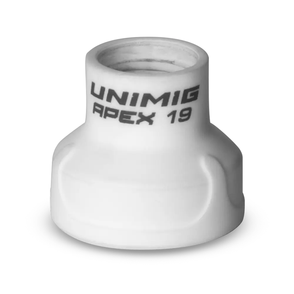 UNIMIG Apex Ceramic Tig Cup Size 19 Suits 9/17/18/20/26 U42023