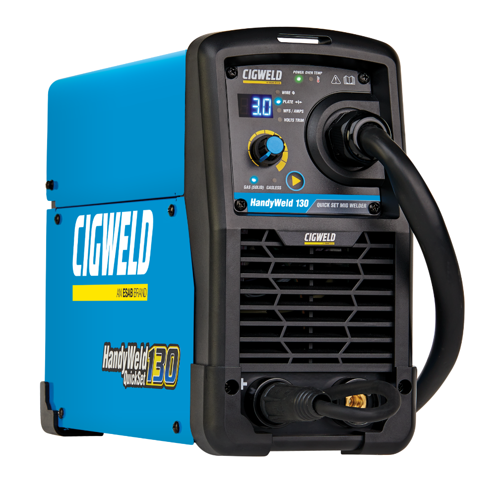 Cigweld HANDYWELD MIG 130 - MIG Gas & Gasless w/ Plate — image 7