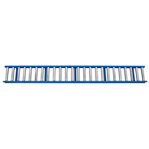 ITM ROLLER CONVEYOR, 450MM WIDE X 3MTR LONG, 24 ROLLERS @ 110KG CAP PER ROLLER