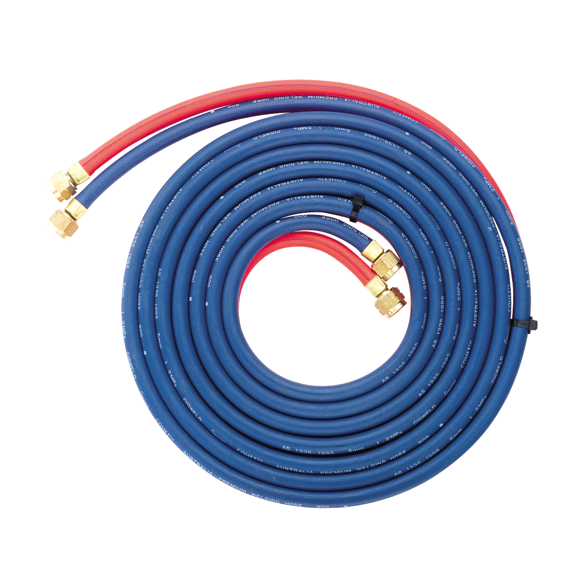 Cigweld COMET Fitted Twin Hose, Oxygen/Acetylene, 5m 308693 — image 4