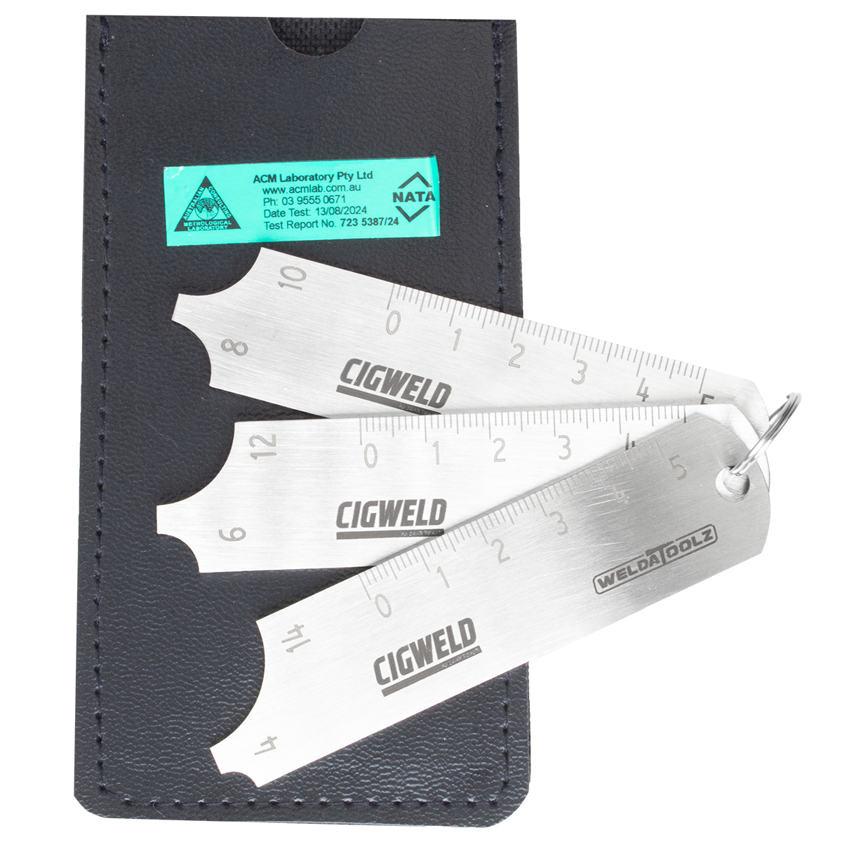 Cigweld 3-PCE Stainless Steel Fillet Welding Gauge CWGAUGE2 — image 10