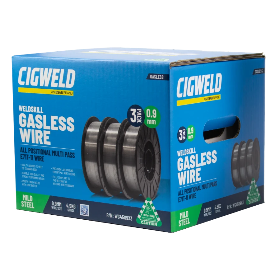 Cigweld Weldskill Gasless Wire (E71T-11) - Gasless FCAW -