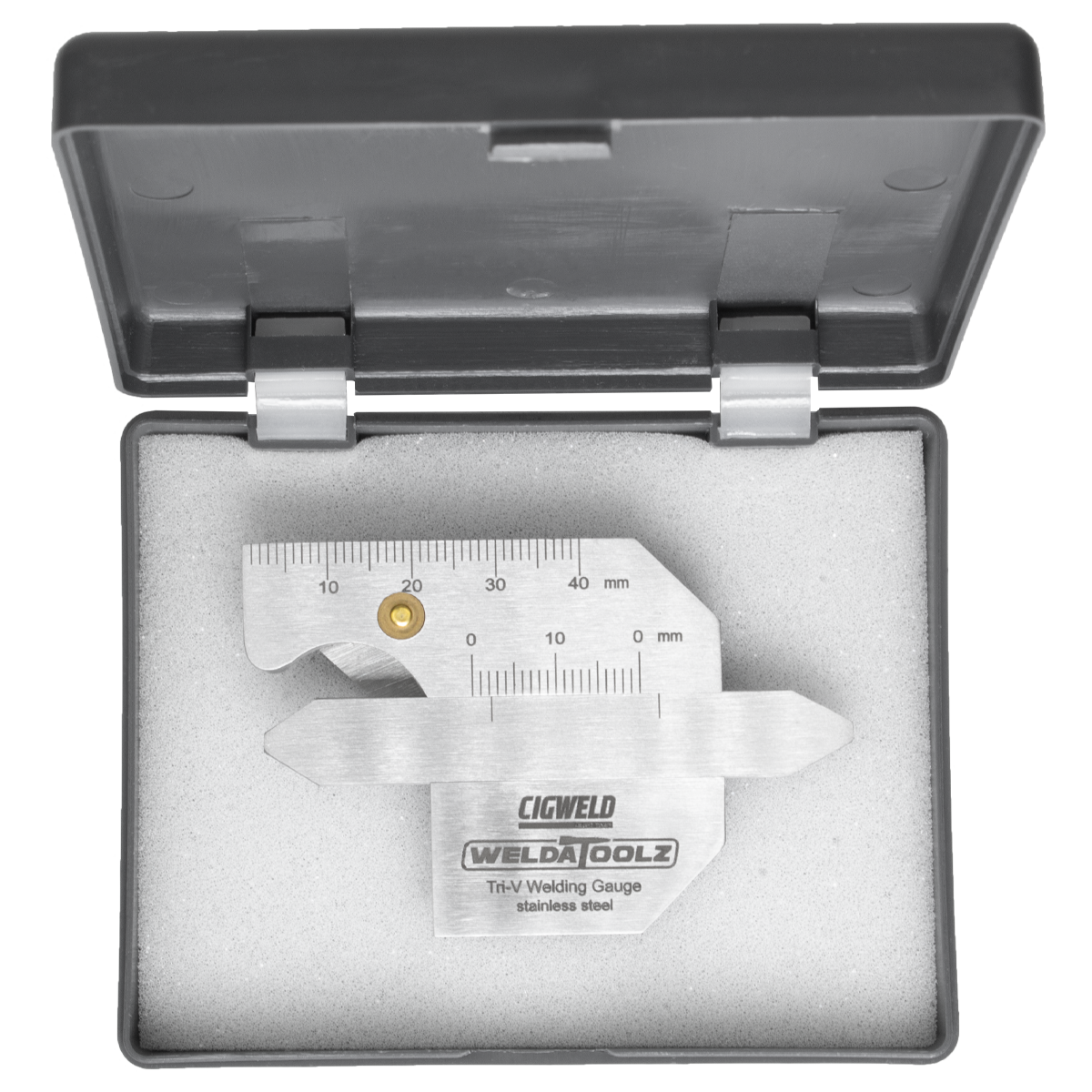 Cigweld Tri-V Stainless Steel Welding Gauge (NAKA Style) — image 8
