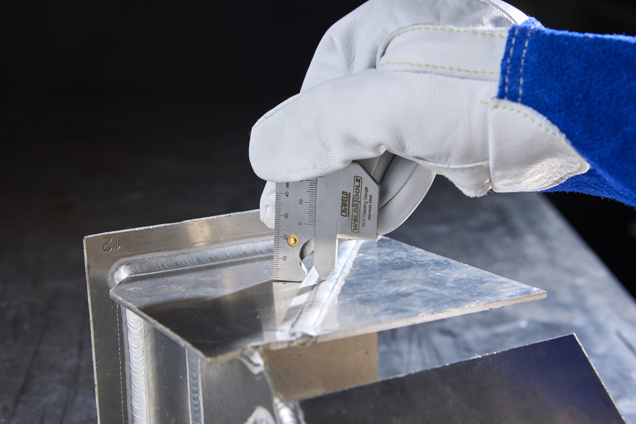 Cigweld Tri-V Stainless Steel Welding Gauge (NAKA Style) — image 16