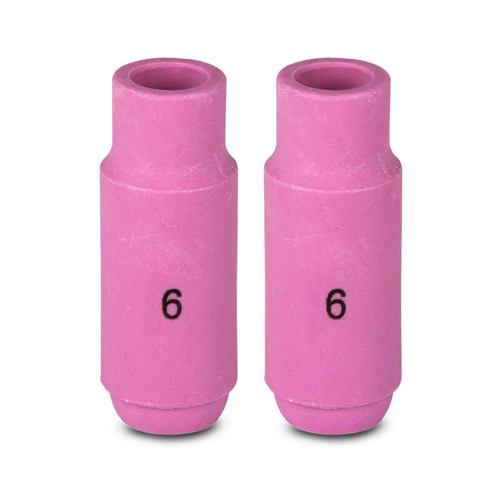 UNIMIG Ceramic Cup Suits 17/18/26 Size 6 2-Pack P10N48