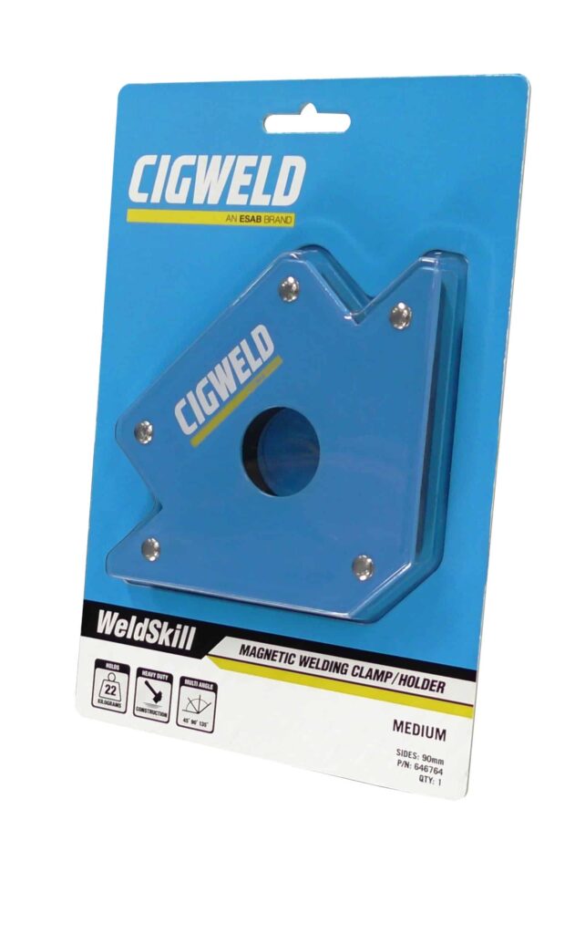 Cigweld WeldSkill Magnetic Welding Clamp & Holder - Medium