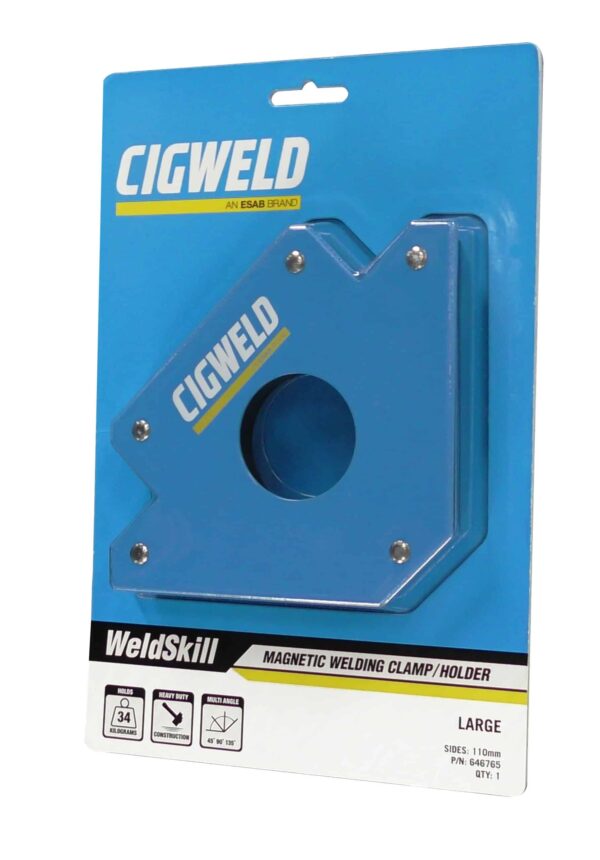 Cigweld WeldSkill Magnetic Welding Clamp & Holder - Large