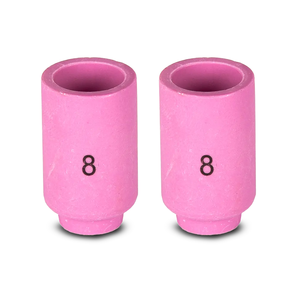 UNIMIG Ceramic Tig Cup Suits 9/20 Size 8 2-Pack P13N12